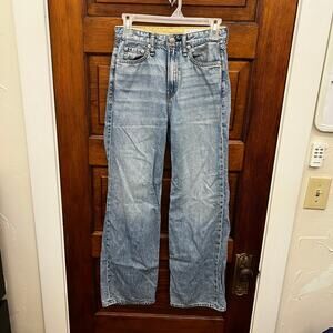 Rag & Bone Featherweight Logan Wide Leg Audrey Mid-Rise Jean sz 23 Women's $262